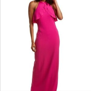 NWT. bebe Women's Scuba Crepe Gown